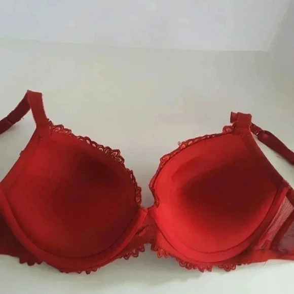Ambrielle Strawberry Red Bra - Picture 3 of 5
